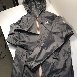 Men’s zip up K-Way windbreaker